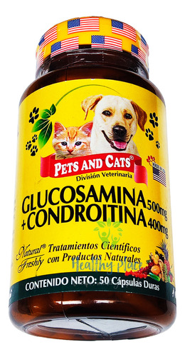 Glucosamina Condroitina Para Mascotas 50 Capsulas