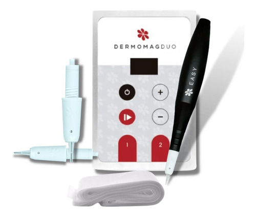 Dermografo Dermomag Pen Easy Fonte Duo + 20 Agulhas+ Brindes