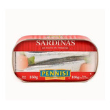 Sardinas Pennisi En Salsa De Tomates Lata 160 Grs X 24 Unid