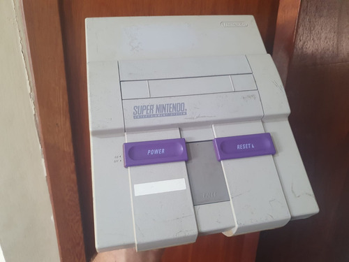 Nintendo Super Snes Somente O Console Não Liga!