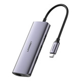 Adaptador De Red Usb C Hub Gigabit Ethernet  