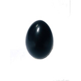 Yoni Egg De Obsidiana (ovo Yoni ) Sem Furo Pedra Natural