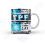 Taza De Porcelana Fierrera - Ypf #03 | Motor Oil - Aceite