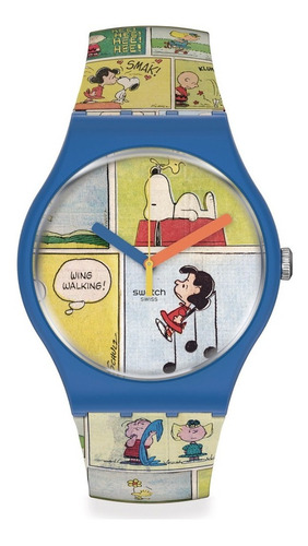 Reloj Swatch Peanuts Smak! So29z108 Original Agente Oficial