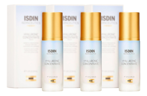 Combo X3 Isdin Isdinceutics Serum Hyaluronic Concentrate 30m