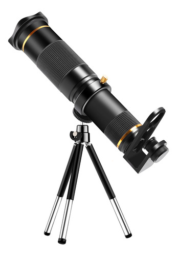 Teleobjetivo 38x, Telescopio Monocular Hd, Lente De Cámara D