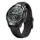 Smartwatch Mobvoi Ticwatch Pro 3 Gps 1.39  Caja De  Acero Inoxidable Y Plástico  Shadow Black, Malla  Shadow Black De  Silicona Wh12018