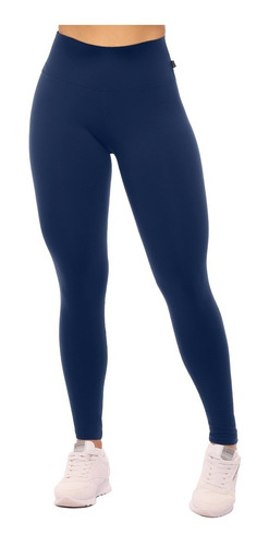 Legging Academia Fitness Cós Alto Supplex Preta