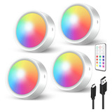 Luces De Disco Recargables Usb Con Control Remoto, Luces Led