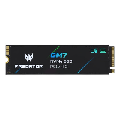 Ssd Gamer M.2 Nvme 1tb Pcie 4.0 Predator Gm7 Ps5 7200MB\u002Fs | Meses sin interés