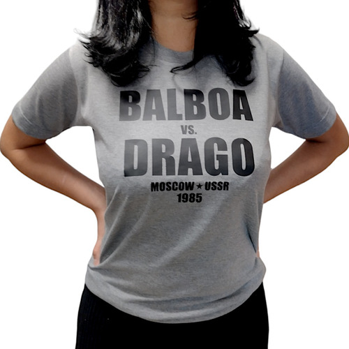 Remera Balboa Vs. Drago / Rocky (hombre) Vitalogyweb