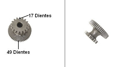 Refacción Islo Driver 125cc Engrane Reduccion