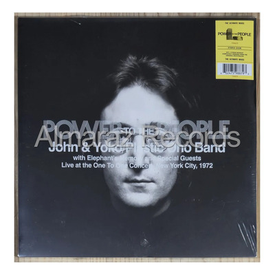 John Lennon Power To The People Vinyl Lp Estándar