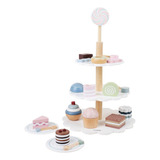 Jugar Comida Niños Juguete Conjunto Con Postre, Cupcake,