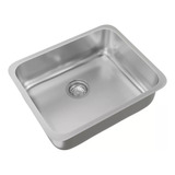 Pileta Bacha Acero Johnson E50 50x40x18 E50/18 Cocina Sopapa Color Cromo