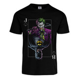 Playera Batman Joker Three Jokers Fabok Negra