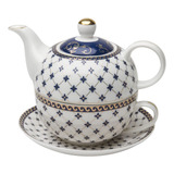 Grace Teaware Juego De Té De Porcelana, 4 Piezas, Par