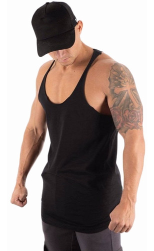 Polera Musculosa Musculosa Tank Para Hombre Gym Life