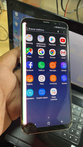 Samsung Galaxy S8+ Plus Con Fisura En Pantalla