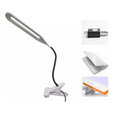 Lampara Led Usb  Flexible Pinza Movil  Escritorio P. De Mayo