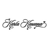 Logo Karla Kauana Letras Mdf 3mm