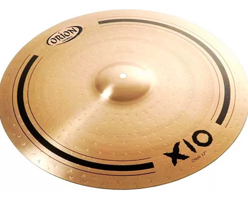 Prato Medium Crash 17¨ B10 Bronze X10 Series Orion Bateria 