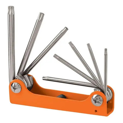 Juego De Llaves Torx Tipo Navaja 8 Piezas Truper 15569 Color Plateado | MercadoLibre