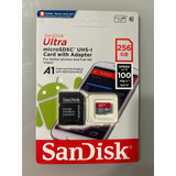 Cartão De Memória Sandisk Ultra 256gb
