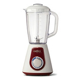 Liquidificador Cellini Super Blender 1000w - 4 Velocidades Cor Vinho E Branco Voltagem 127v