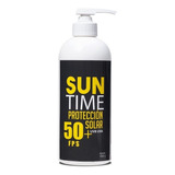 Protector Solar Suntime Fps 50+ 1 L