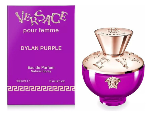 Versace Dylan Purple Para Mujer Eau De Parfum Spray 100 Ml