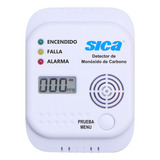 Detector Monoxido De Carbono Con Display Alarma Sonora Sica