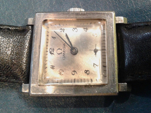 Antiguo Reloj Pulsera Omega Cuerda Manual 25 Mm Funcionando