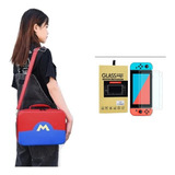 Pack Full Protección Bolso Nintendo Switch Rigido