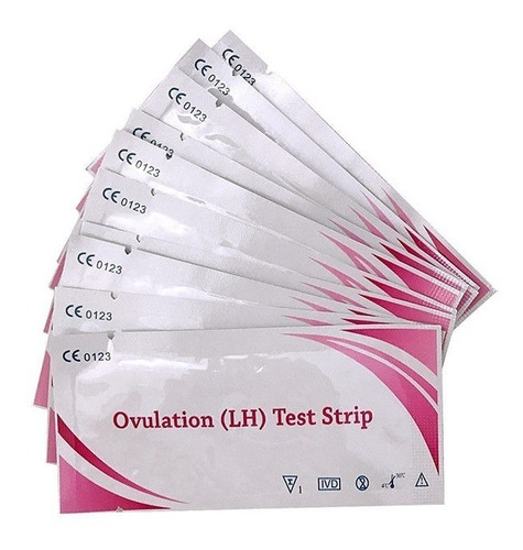 20 Testes De Ovulação + 5 Teste De Gravidez Envio Rápido