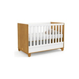 Cuna Madera New Zupi Blanca/caramelo - Kidscool