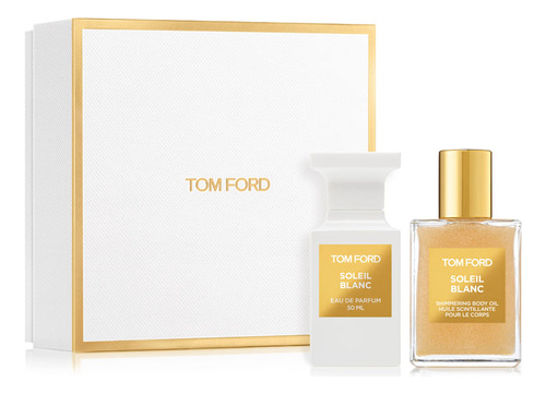 Kit Perfume Tom Ford Soleil Blanc Edp 50ml + Shimmer Body Oi