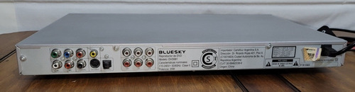 Reproductor De Dvd Bluesky Modelo Dvd 681 Funcionando