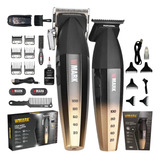 Kit Barbeiro Wmark Maquina Corte Ng2038 E Acabamento Ng325 