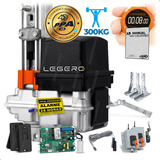 Kit Motor Ppa Bv Legero 1/4 Hp Alum 3 Sup 2 Travas Portão 8s