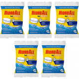 Kit Com 5 Cloro Tablete Hcl Penta Hidroall Para Piscina 200g