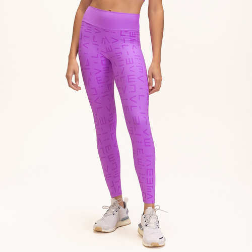 Calça Legging Fitness Feminina Icon Live! Lilás