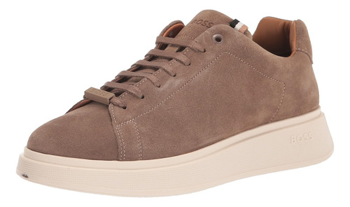 Tenis Hugo Boss Men's Suede Sneakers With Rubber Sole B0bl7v