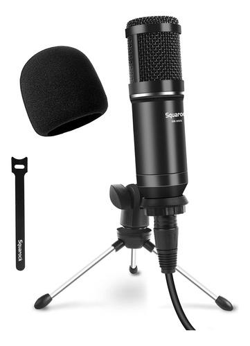 Squarock Microfono Condensador De Podcast Bm800s Para Equipo