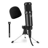 Squarock Microfono Condensador De Podcast Bm800s Para Equipo