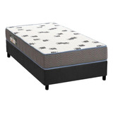 Cama Box Solteiro: Colchão Espuma Ortobom D33 Light + Base 