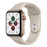 Apple Series 5 Watch 44 Gps+ Celular Cor Dourado