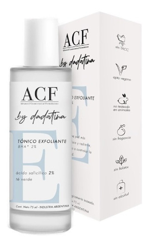 Acf Tonico Exfoliante Bha 2% 75ml