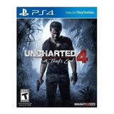 Uncharted 4 A Thief's End Ps4 Mídia Física 