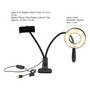Lámpara De Maquillaje Anillo De Luz Led Soporte Flexible Color De La Estructura Negro Lámpara De Maquillaje Anillo De Luz Led Soporte Flexible Color De La Estructura Negro